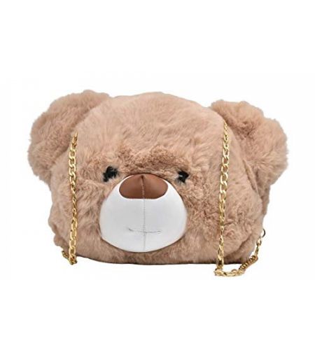 Bear Sling Bag (Light Brown)