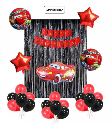 Disney Cars Birthday Theme 38pc Set - GBPT0002