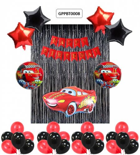 Disney Cars Birthday Theme 60pc Set - GPPBT0008