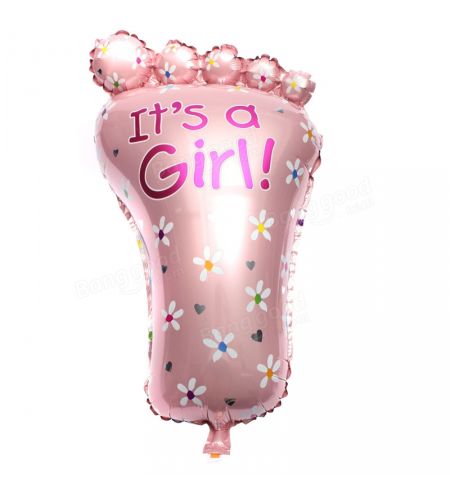 It's a Girl Foil Balloon