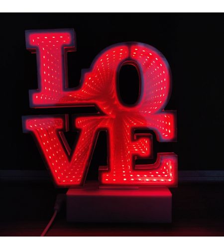 LOVE Magic Mirror LED Tunnel Light