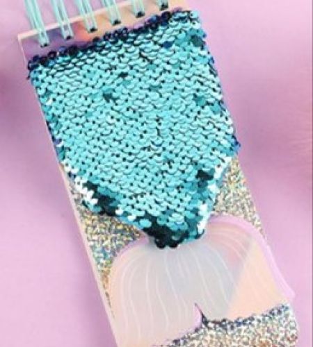 Mermaid Sequence Diary (Light Blue)