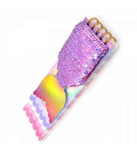Mermaid Sequence Diary (Light Pink)