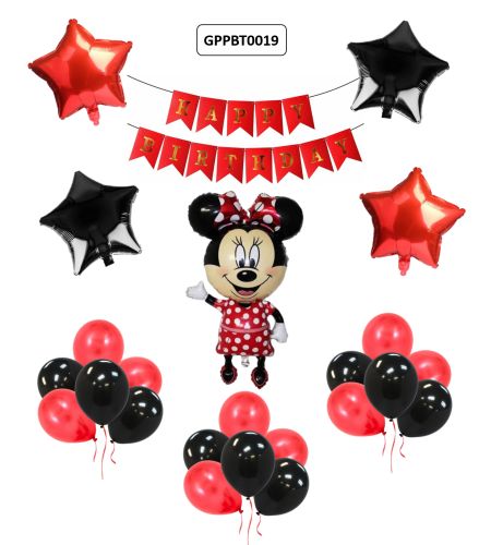 Minnie Mouse Birthday Theme 36pc Set - GPPBT0019