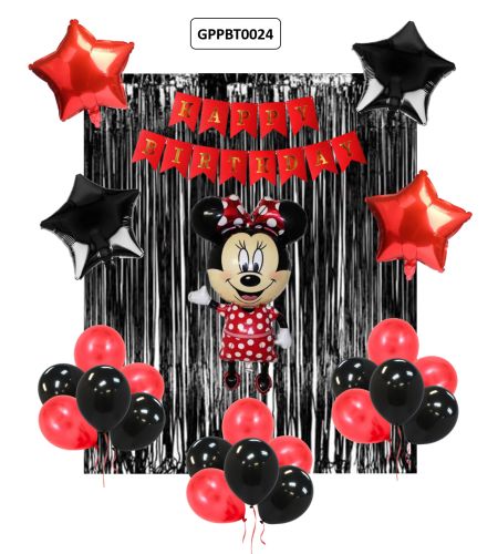 Minnie Mouse Birthday Theme 38pc Set - GPPBT0024