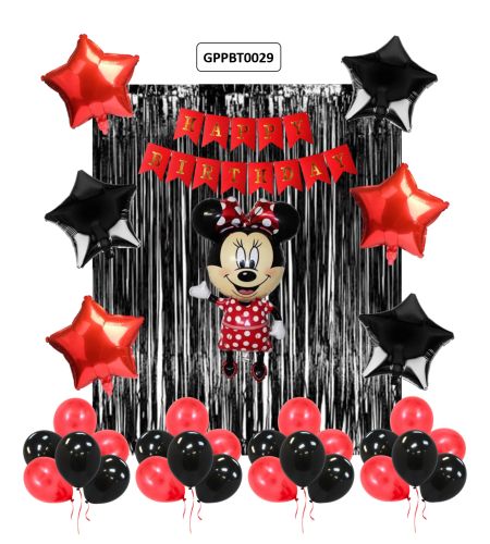 Minnie Mouse Birthday Theme 60pc Set - GPPBT0029