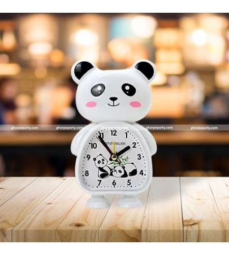 Panda Table Alarm Clock