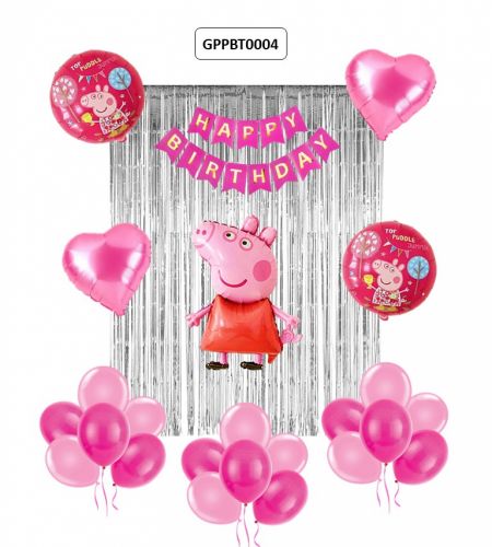 Peppa Pig Birthday Theme 38pc Set - GBPT0004