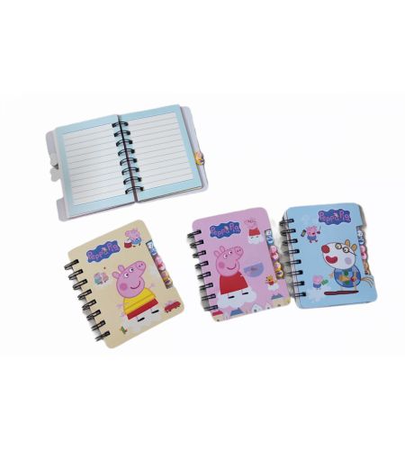 Peppa Pig Small Spiral Diary (Pack Of 2)