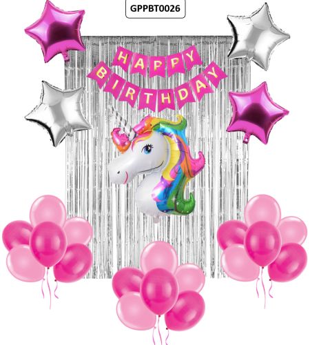 Unicorn Birthday Theme 38pc Set - GPPBT0026