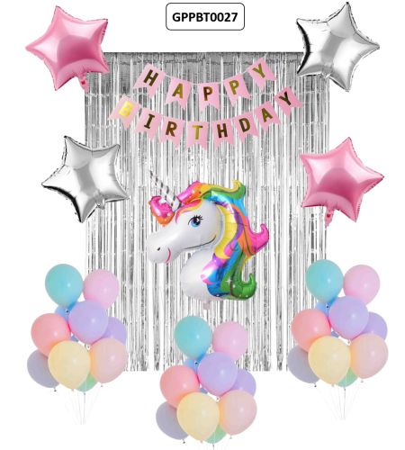 Unicorn Birthday Theme 38pc Set - GPPBT0027