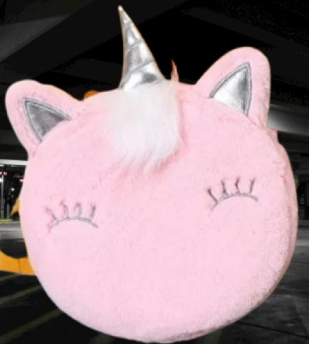 Unicorn Fur sling bag For Baby Girls, Kids Shoulder Messenger Sling Bags