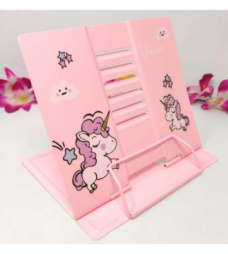Unicorn Metal Book Stand for Kids