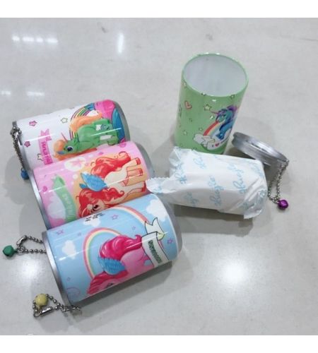 Unicorn Mini Wet Wipes Can ( pack of 4 )