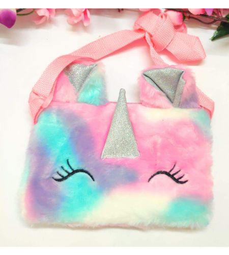 Unicorn Plush Bag Sling Bag