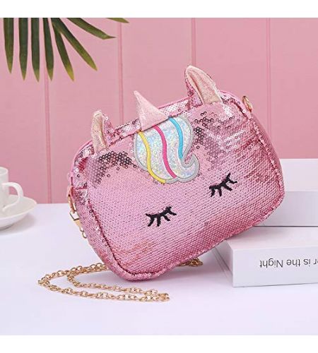 Unicorn Sequin Sling Bags
