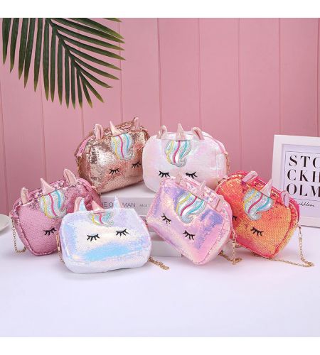 Unicorn Sequins Sling Bag